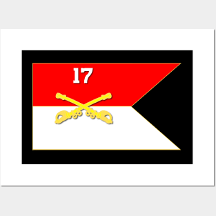 17th Cavalry Guidon Posters and Art